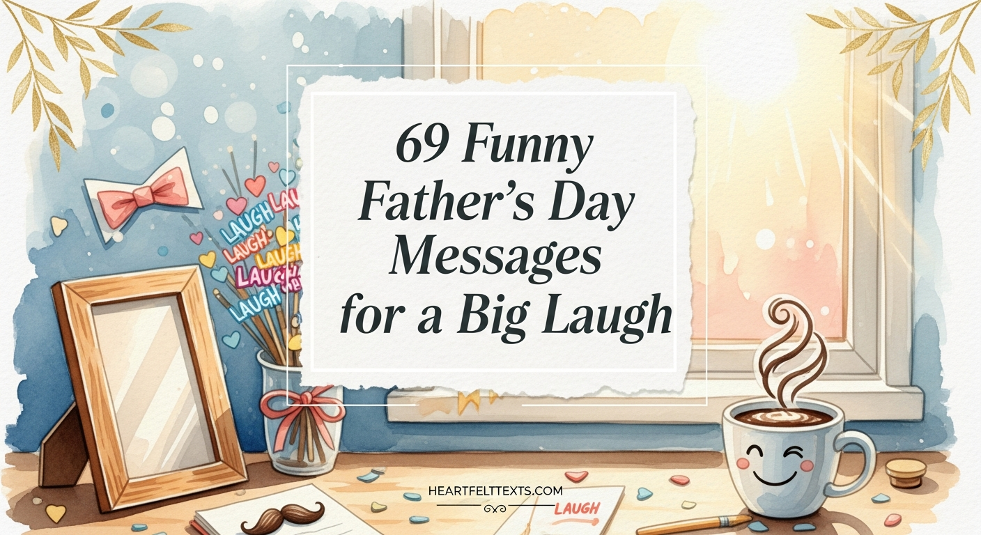 69 Funny Father's Day Messages for a Big Laugh