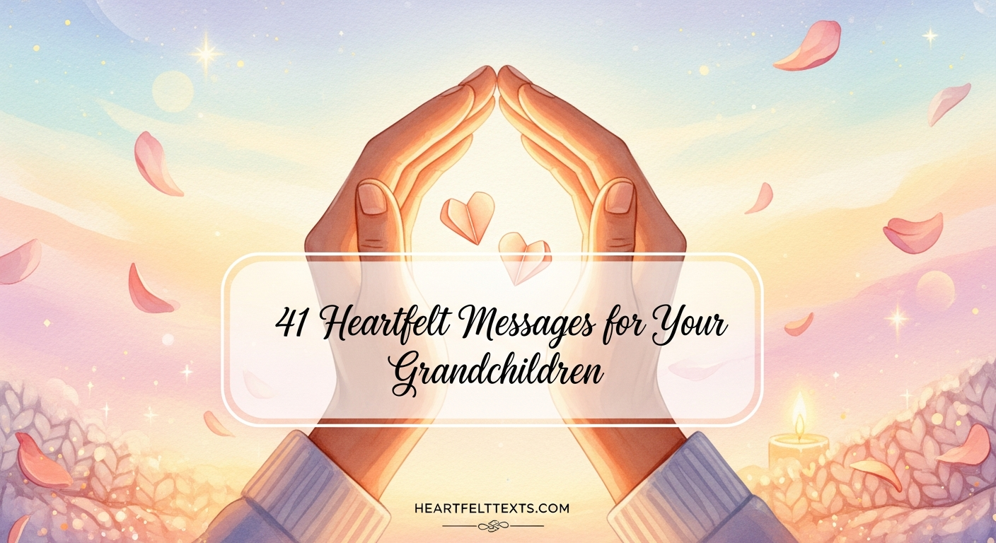 41 Heartfelt Messages for Your Grandchildren