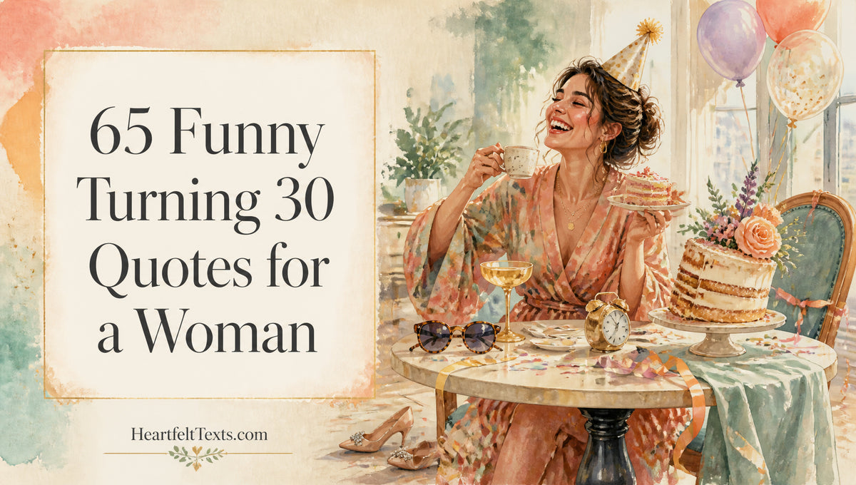 65 Funny Turning 30 Quotes for a Woman