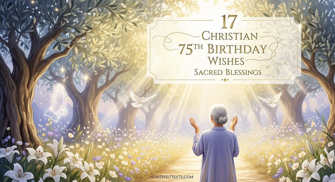 17 Christian 75th Birthday Wishes Sacred Blessings