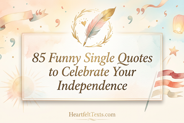 85 Funny Single Quotes to Celebrate Your Independence