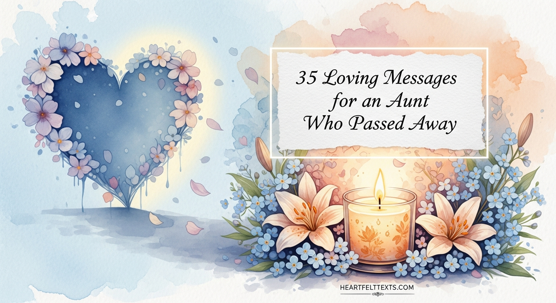 35 Loving Messages for an Aunt Who Passed Away