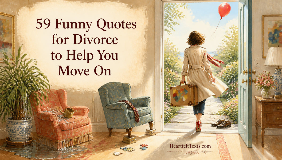 59 Funny Quotes for Divorce to Help You Move On