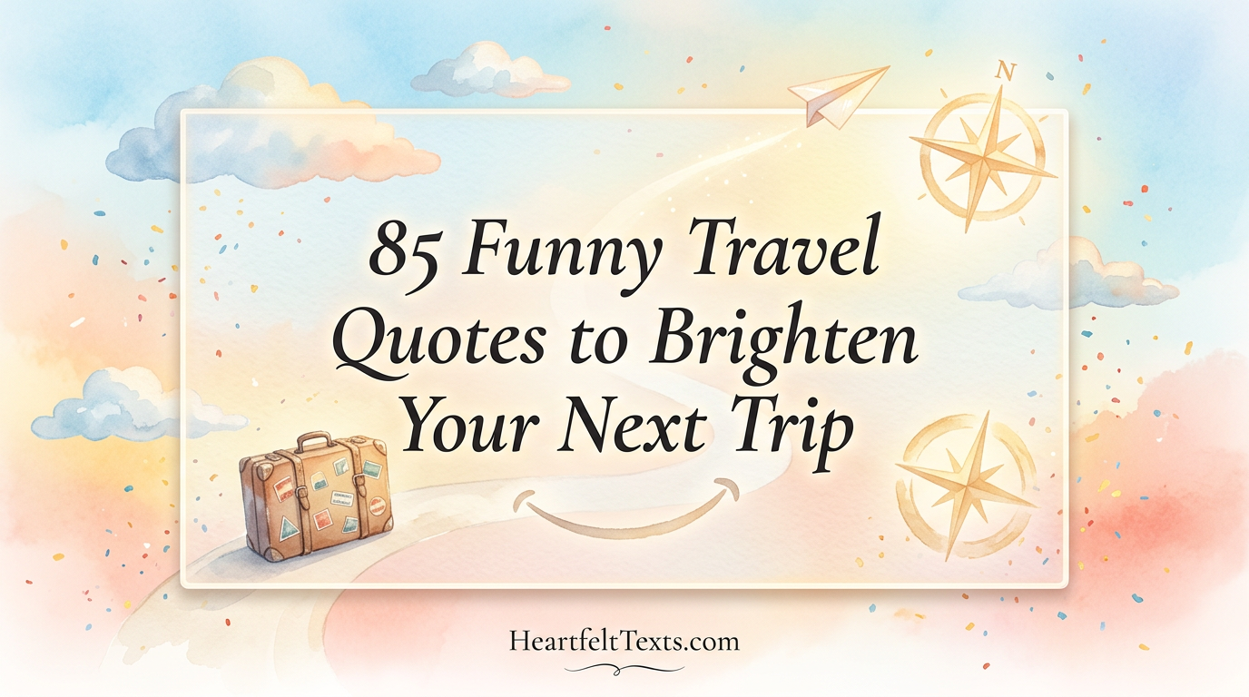 85 Funny Travel Quotes to Brighten Your Next Trip
