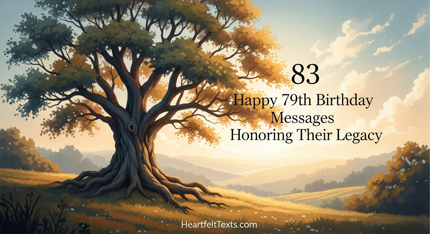 83 Happy 79th Birthday Messages Honoring Their Legacy