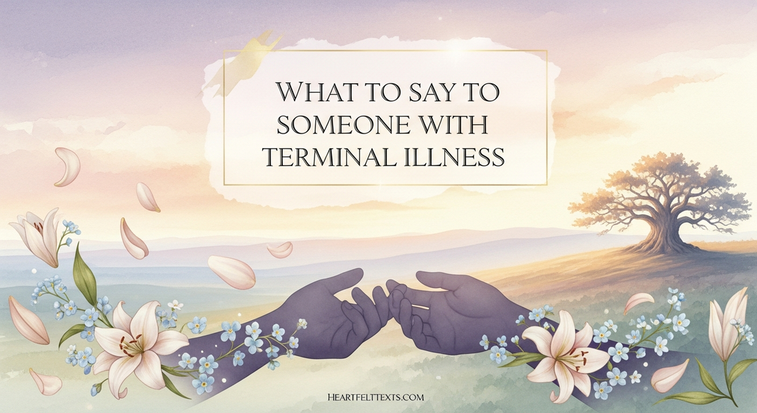 19 What to Say to Someone with Terminal Illness