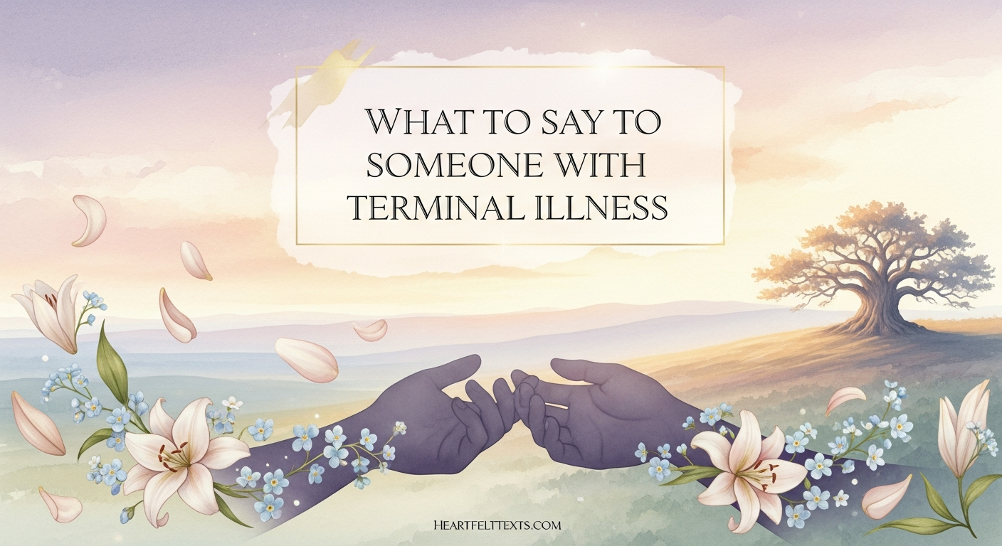 19 What to Say to Someone with Terminal Illness