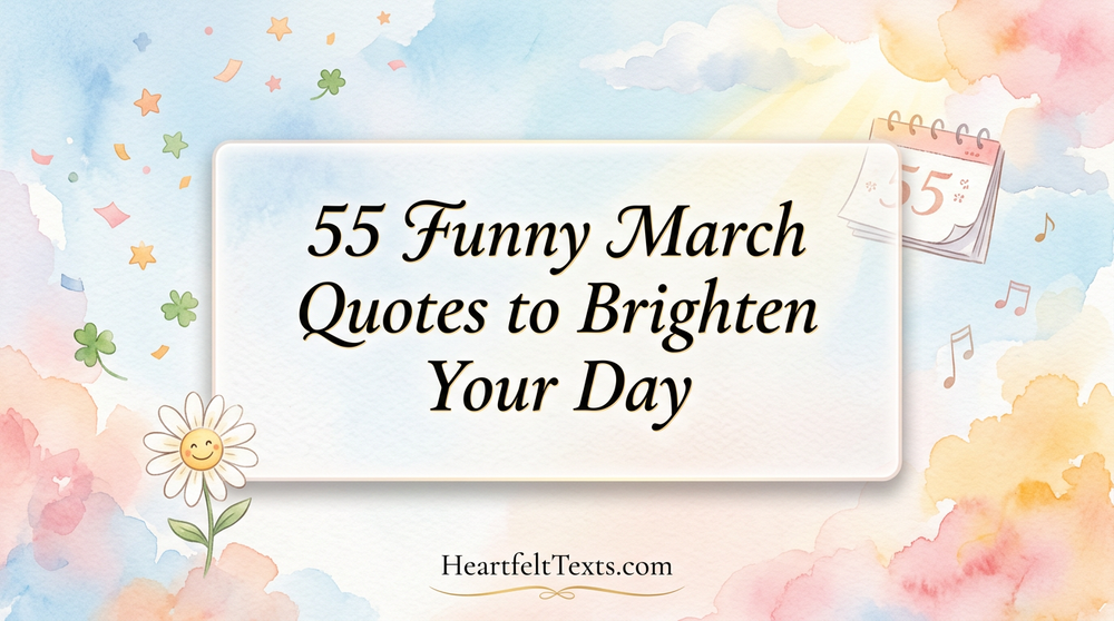 55 Funny March Quotes to Brighten Your Day
