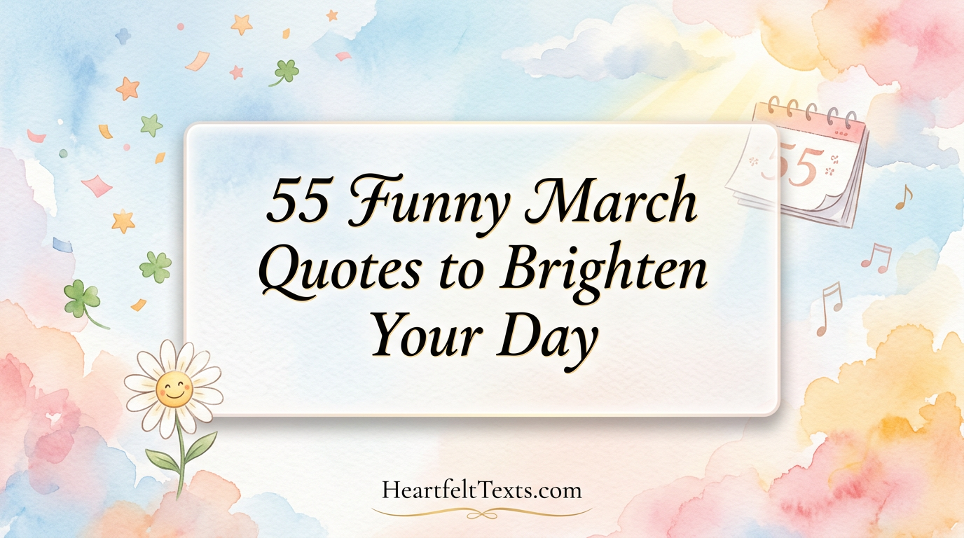 55 Funny March Quotes to Brighten Your Day