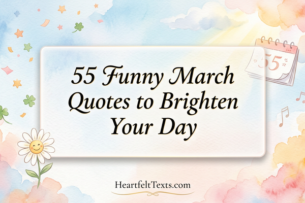 55 Funny March Quotes to Brighten Your Day