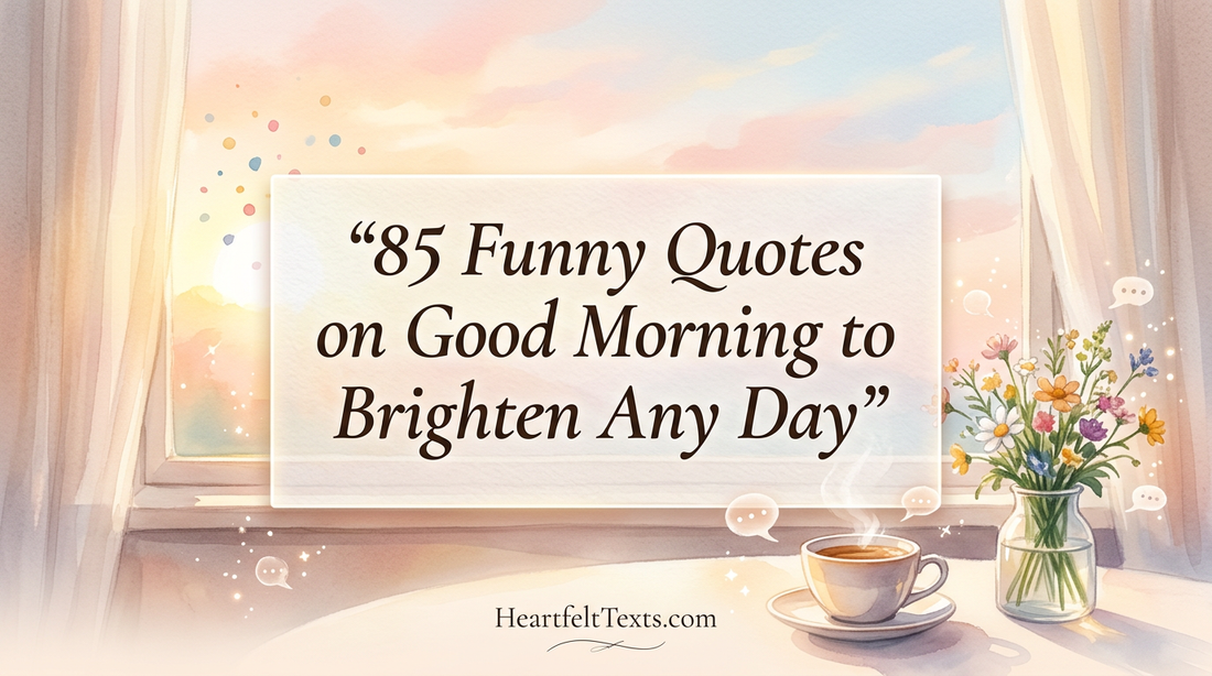 85 Funny Quotes on Good Morning to Brighten Any Day