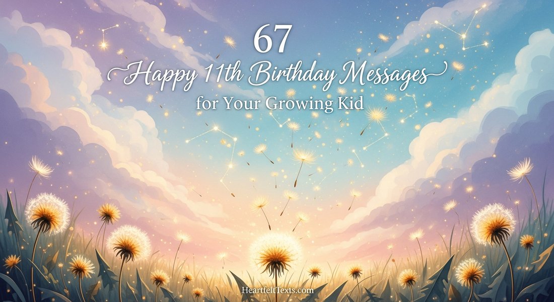 67 Happy 11th Birthday Messages for Your Growing Kid