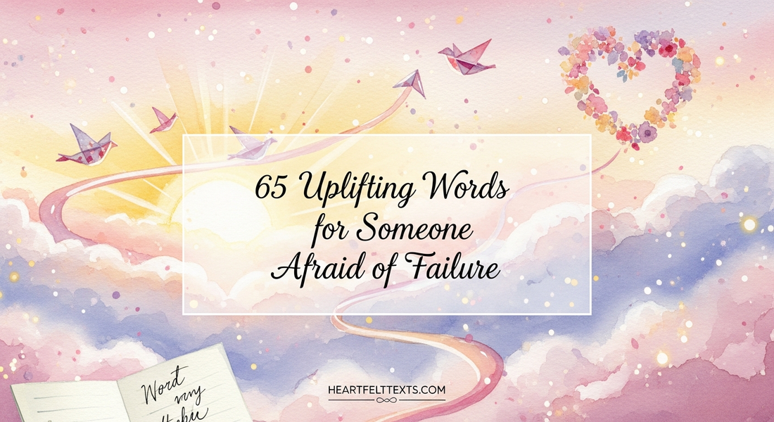 65 Uplifting Words for Someone Afraid of Failure