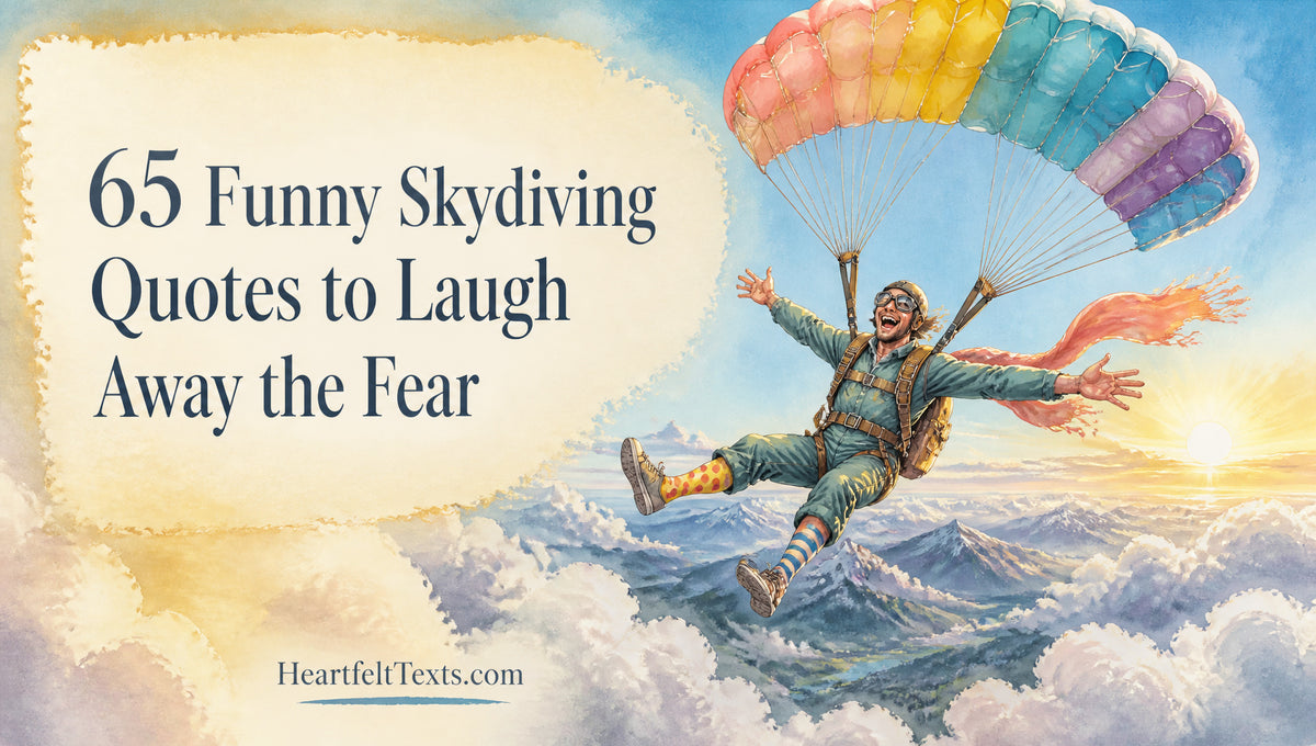 65 Funny Skydiving Quotes to Laugh Away the Fear