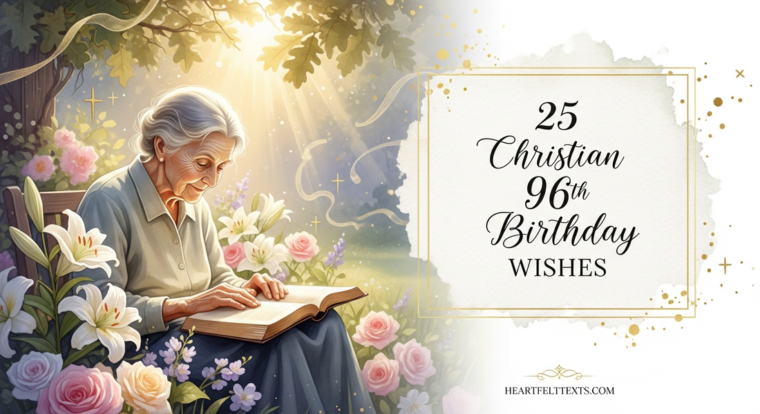 25 Christian 96th Birthday Wishes A Legacy of Grace