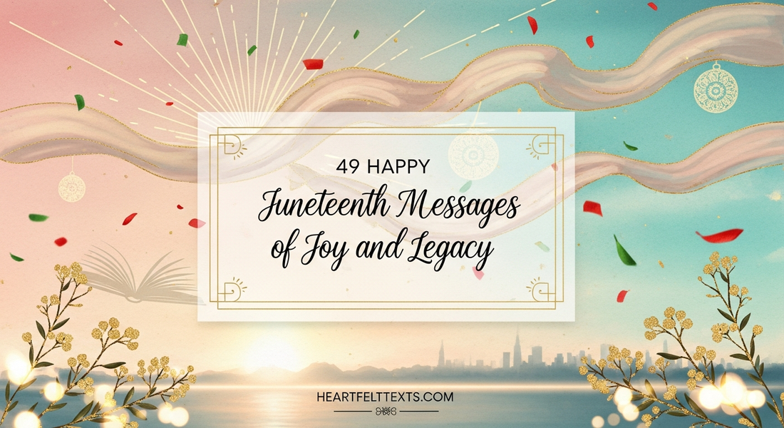 49 Happy Juneteenth Messages of Joy and Legacy