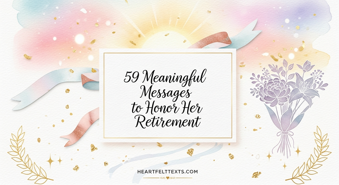 59 Meaningful Messages to Honor Her Retirement