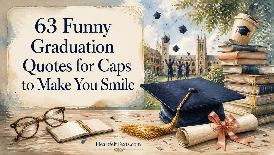 63 Funny Graduation Quotes for Caps to Make You Smile