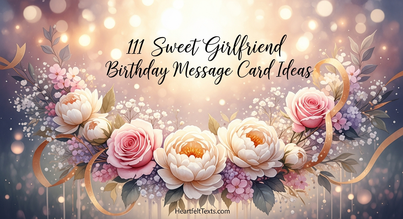 111 Sweet Girlfriend Birthday Message Card Ideas