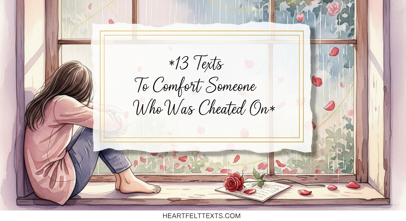 13 Texts To Comfort Someone Who Was Cheated On