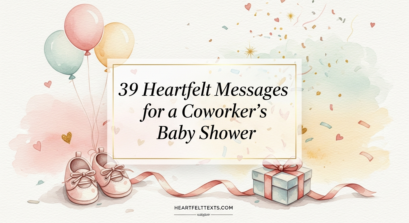 39 Heartfelt Messages for a Coworker's Baby Shower