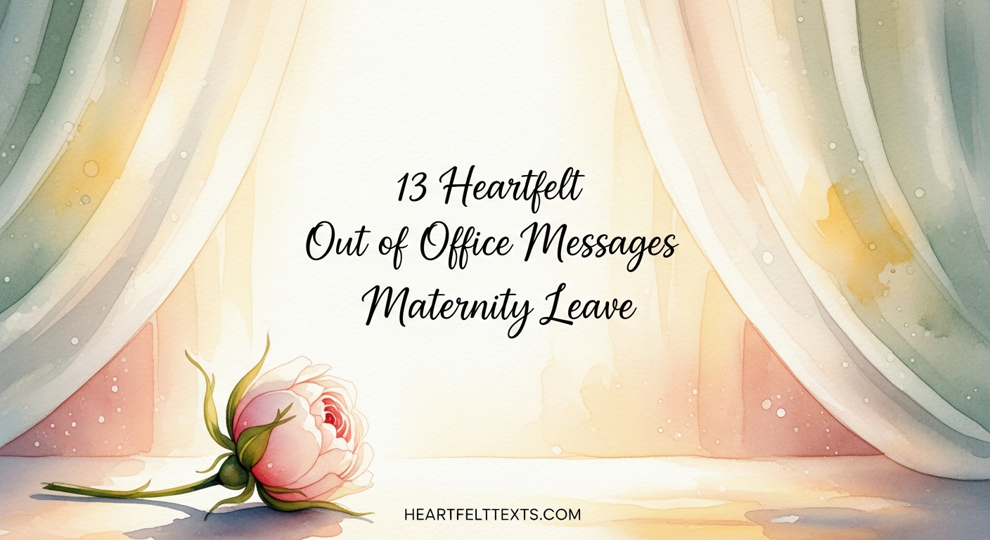13 Heartfelt Out of Office Messages Maternity Leave