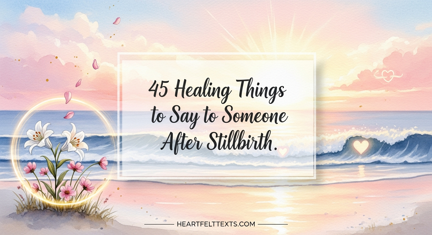 45 Healing Things to Say to Someone After Stillbirth