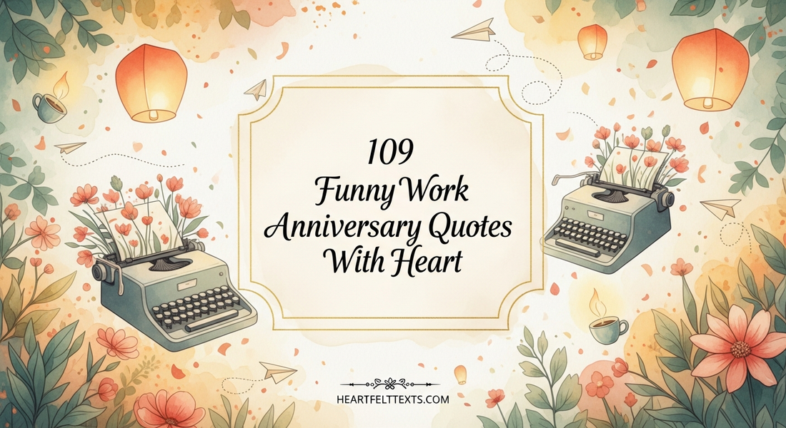 109 Funny Work Anniversary Quotes With Heart