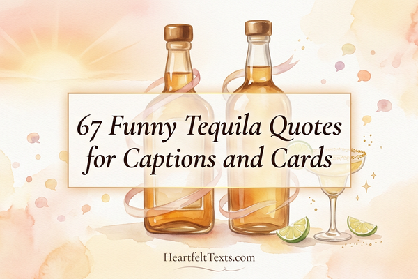67 Funny Tequila Quotes for Captions and Cards