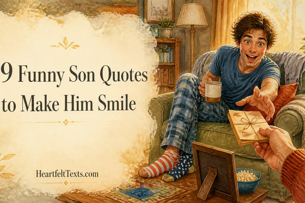 59 Funny Son Quotes to Make Him Smile