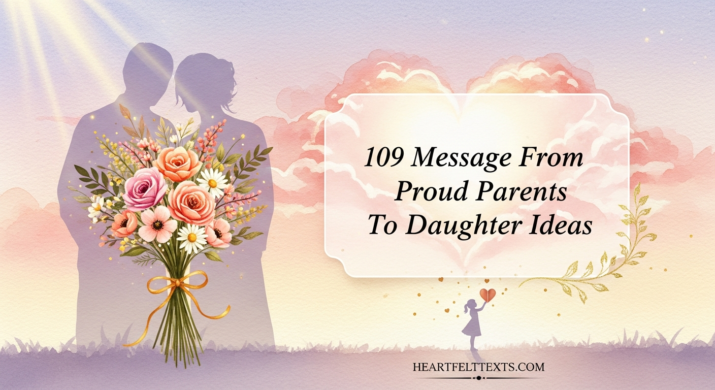 109 Message From Proud Parents To Daughter Ideas