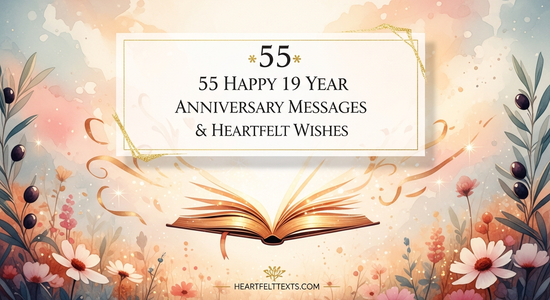 55 Happy 19 Year Work Anniversary Messages Heartfelt Wishes