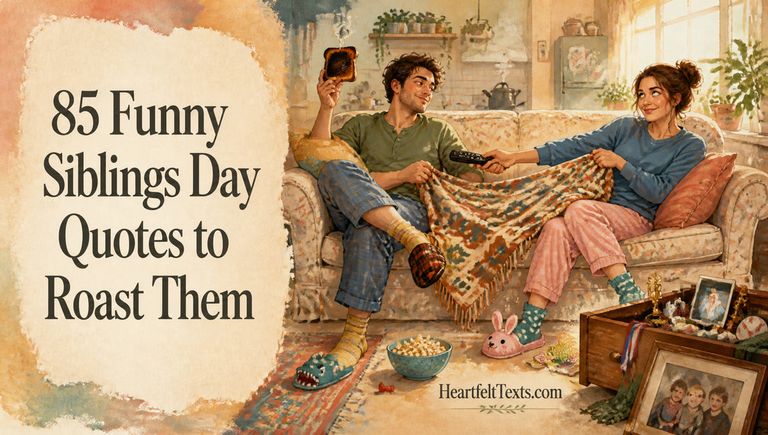 85 Funny Siblings Day Quotes to Roast Them