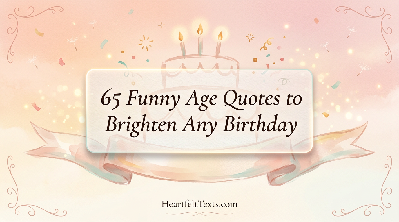 65 Funny Age Quotes to Brighten Any Birthday
