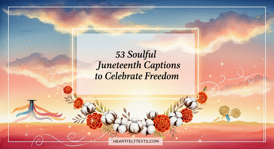 53 Soulful Juneteenth Captions to Celebrate Freedom