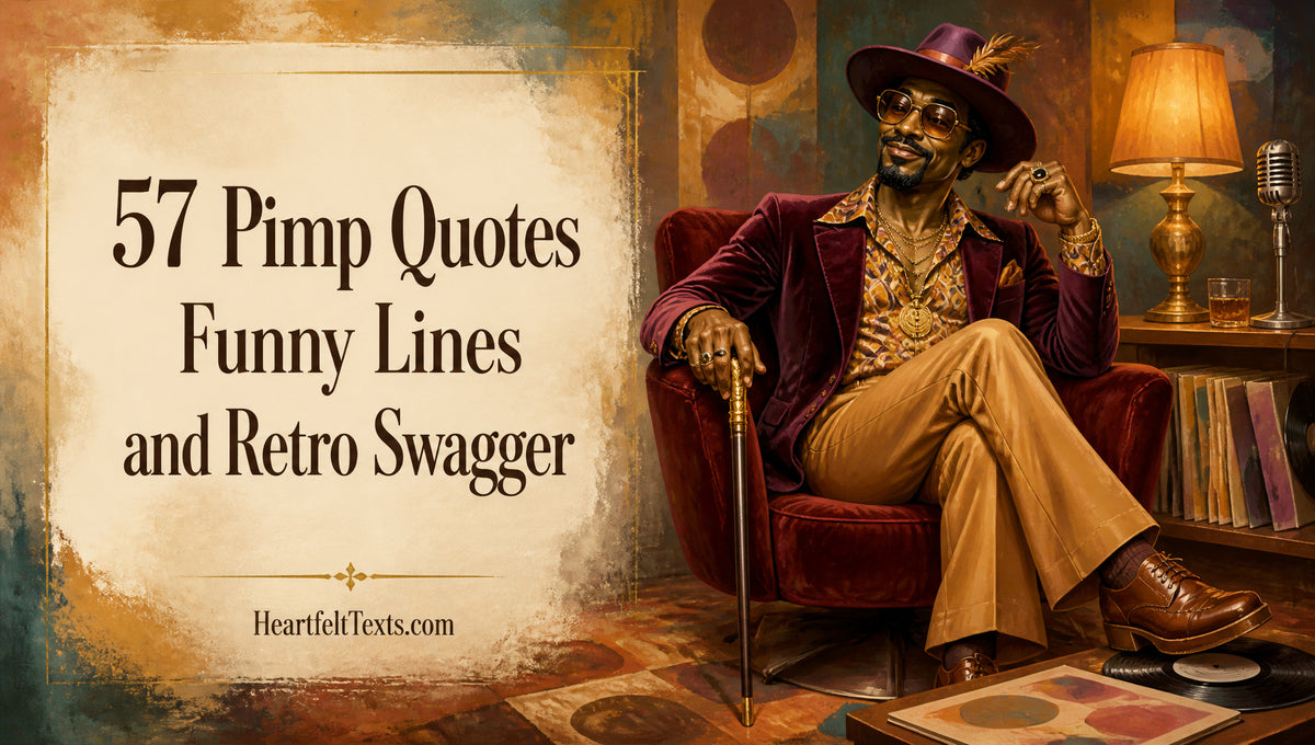 57 Pimp Quotes Funny Lines and Retro Swagger