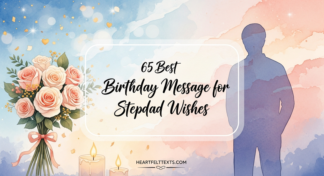 65 Best Birthday Message for Stepdad Wishes