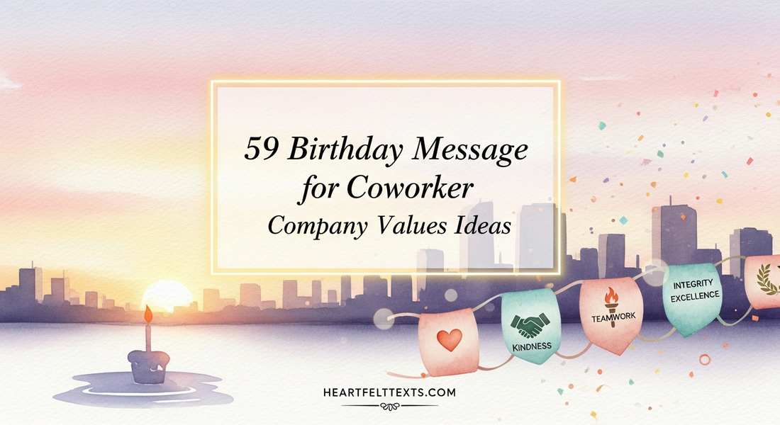 59 Birthday Message for Coworker Company Values Ideas