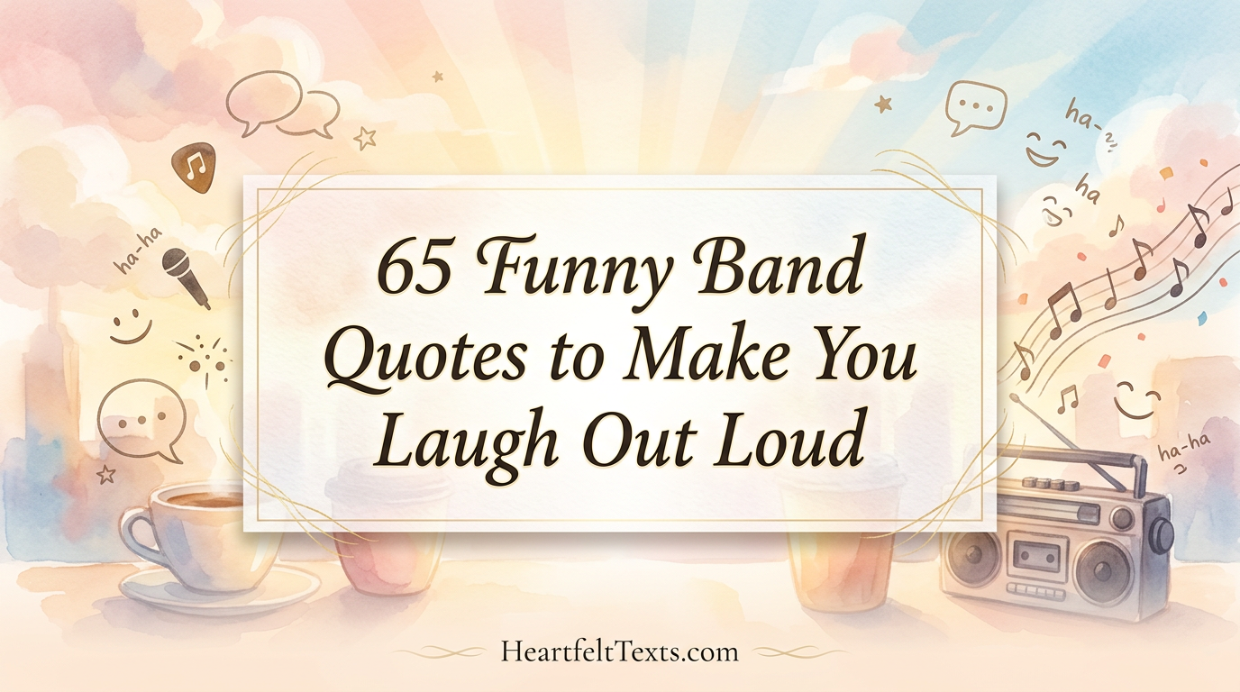 65 Funny Band Quotes to Make You Laugh Out Loud