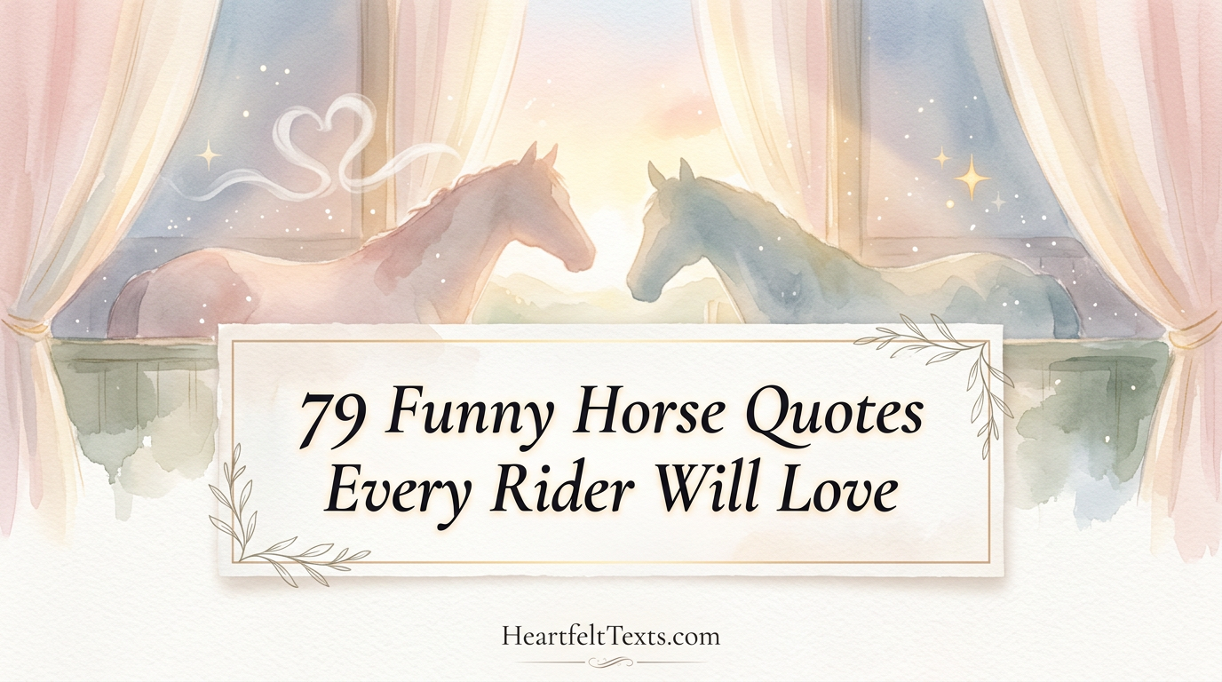 79 Funny Horse Quotes Every Rider Will Love