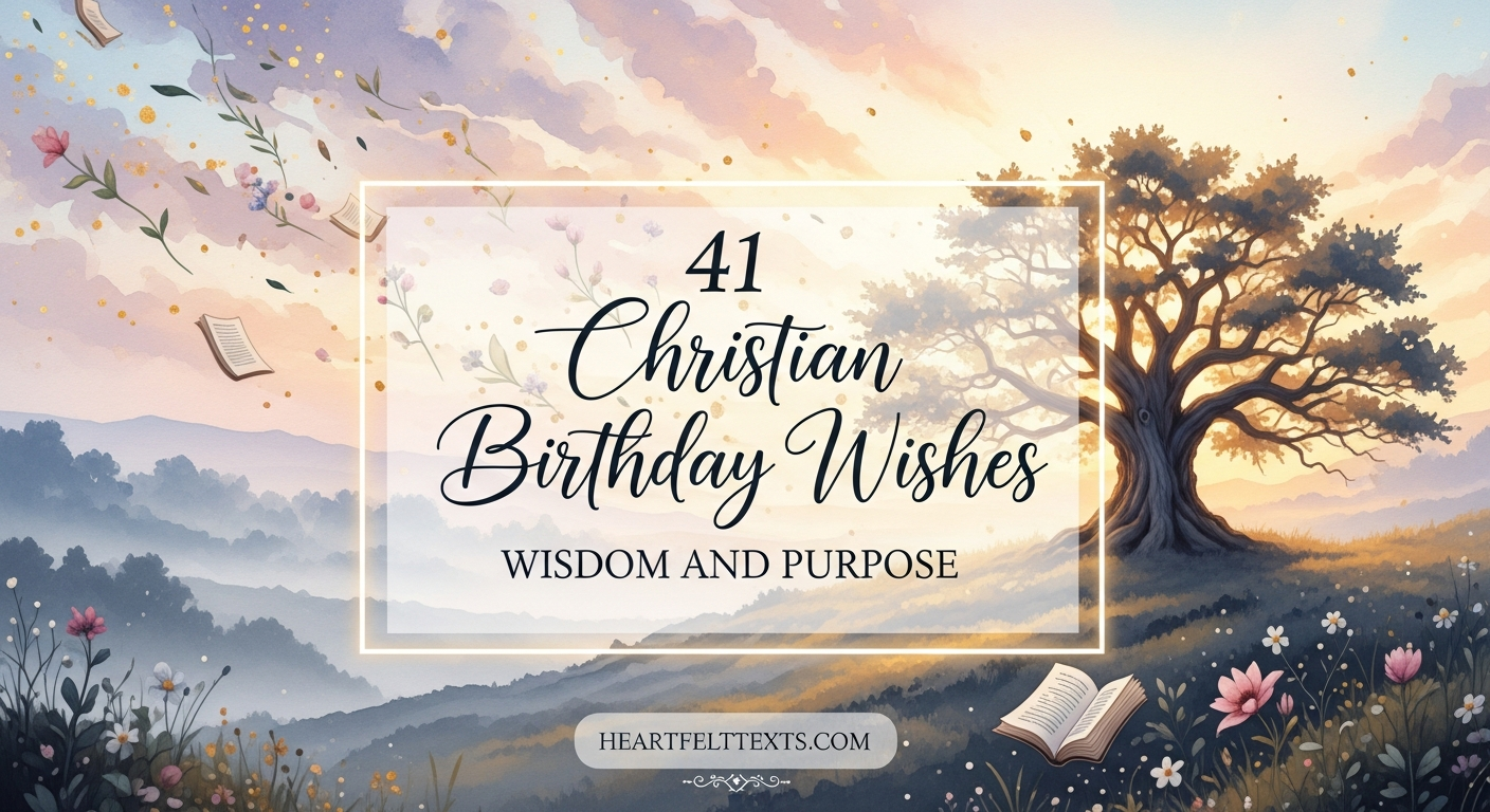 41 Christian Birthday Wishes Wisdom and Purpose
