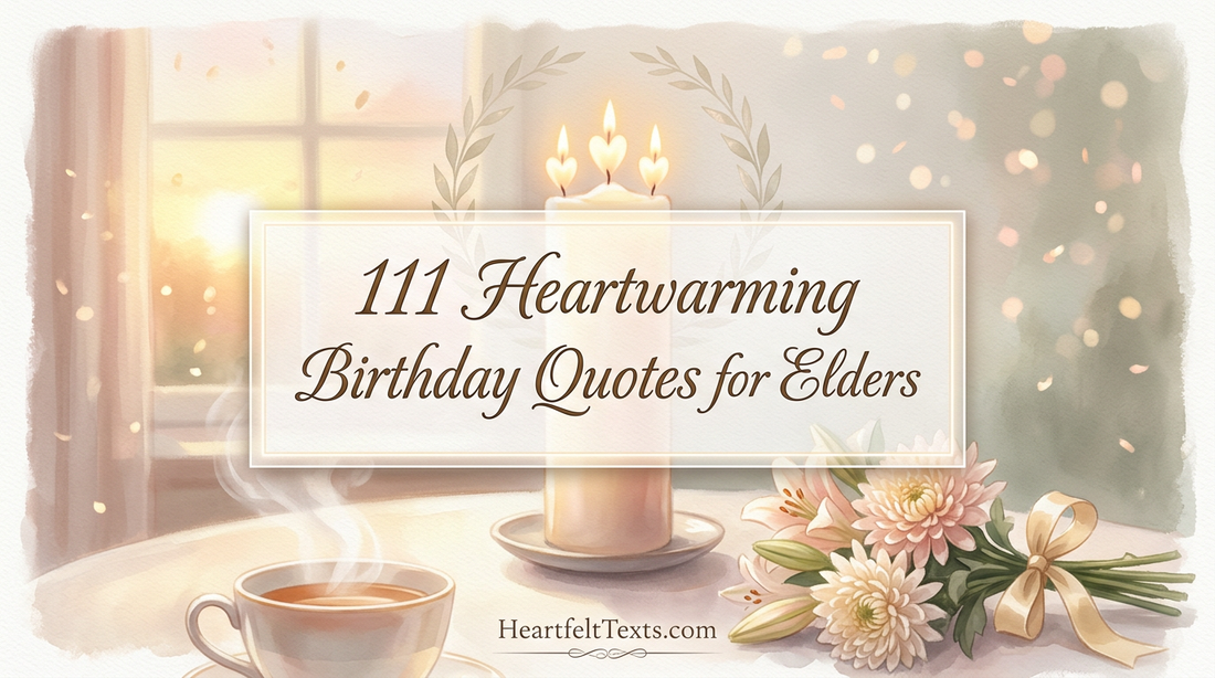 111 Heartwarming Birthday Quotes for Elders