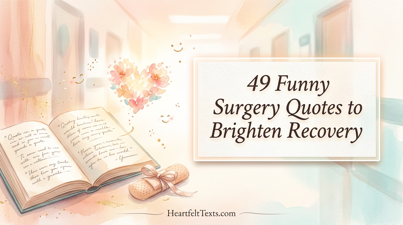 49 Funny Surgery Quotes to Brighten Recovery