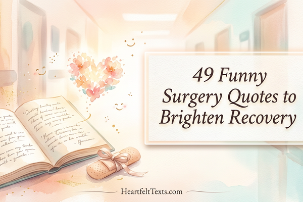 49 Funny Surgery Quotes to Brighten Recovery