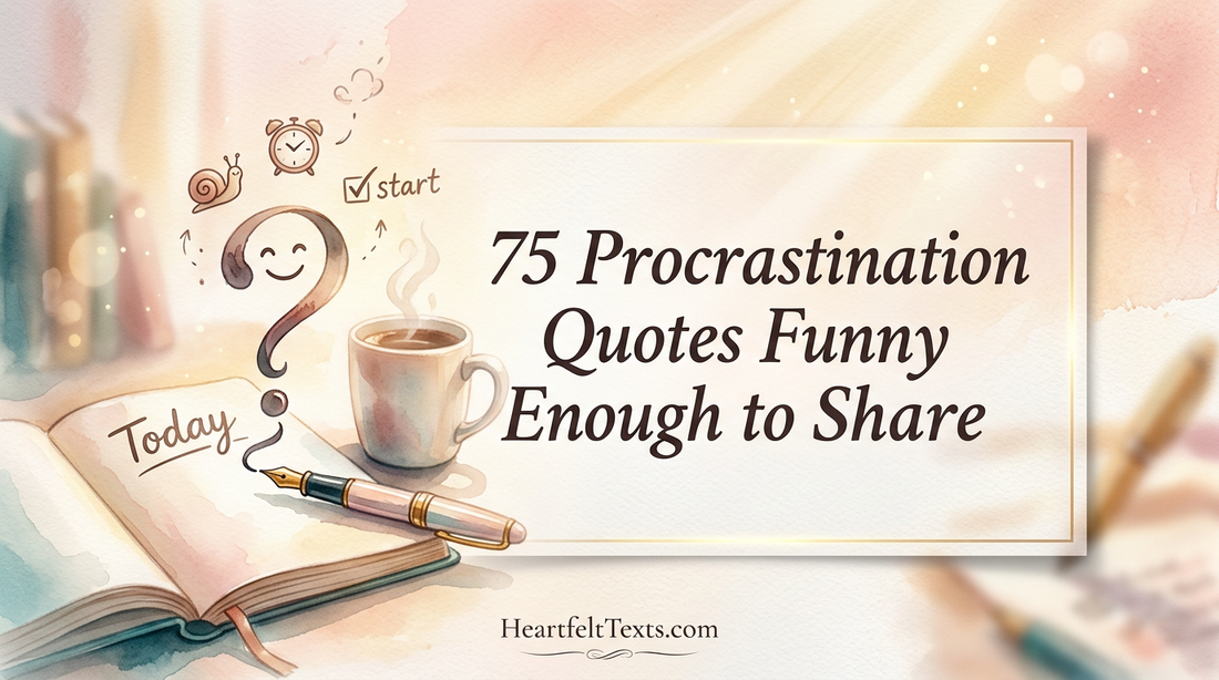 75 Procrastination Quotes Funny Enough to Share