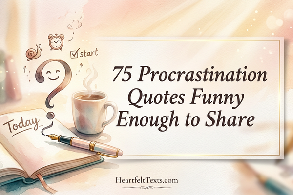 75 Procrastination Quotes Funny Enough to Share