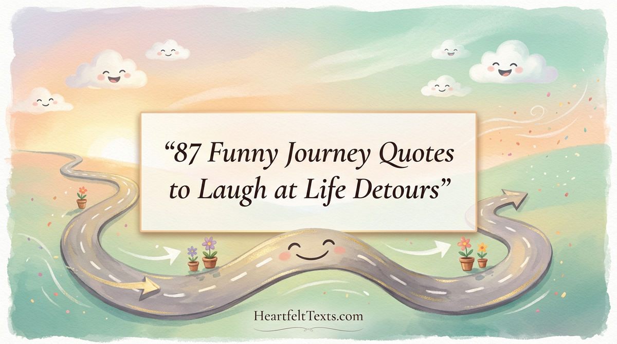 87 Funny Journey Quotes to Laugh at Life Detours