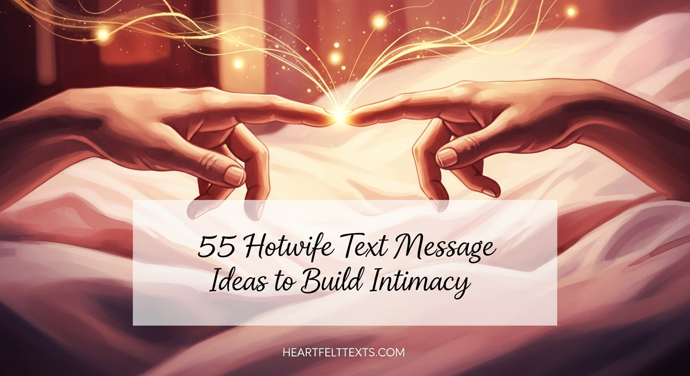 55 Hotwife Text Message Ideas to Build Intimacy