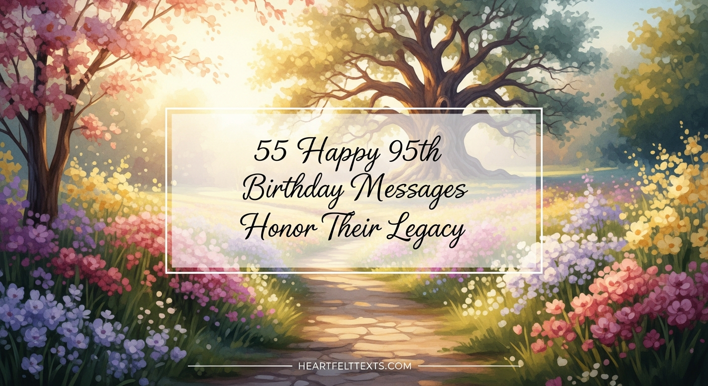55 Happy 95th Birthday Messages Honor Their Legacy