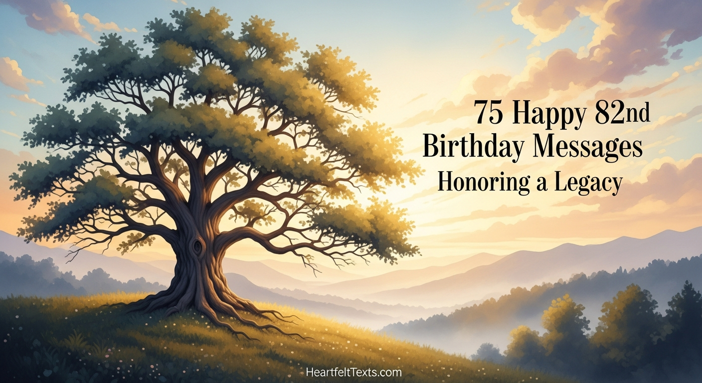 75 Happy 82nd Birthday Messages Honoring a Legacy